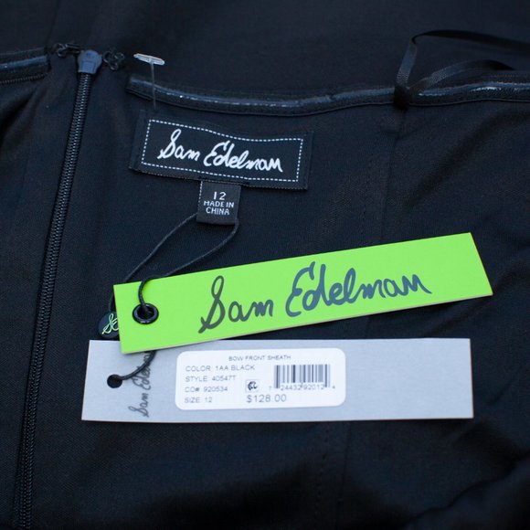 Sam Edelman Strapless Sheath Dress - Picture 3 of 4